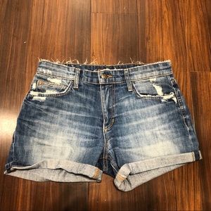 Joe’s Jeans women’s distressed denim shorts sz 26